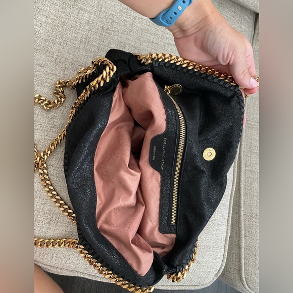 Stella McCartney shaggy Falabella fold over bag - Picture 4 of 8